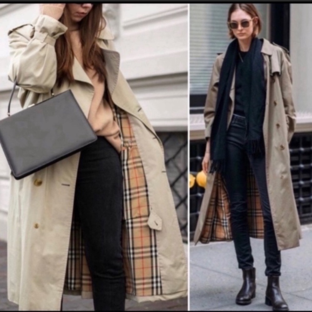 Burberry Vintage Trench Coat - Picture 1 of 16